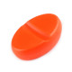 Magnetic pad for needles and pins - Orange (1 Piece)