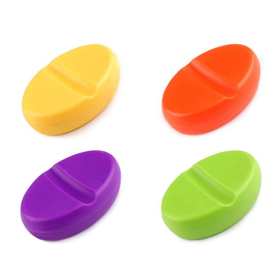 Magnetic pad for needles and pins - Orange (1 Piece)