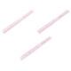 Flexible ruler 5x60 cm - Transparent (3 Pieces)