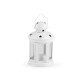 Metal lantern - White (1 Piece) Metal lantern - White (1 Piece)