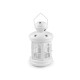 Metal lantern - White (1 Piece) Metal lantern - White (1 Piece)