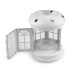 Metal lantern - White (1 Piece) Metal lantern - White (1 Piece)