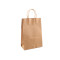 Bolsa de papel 20x30 cm - Marrón natural (25 Piezas)
