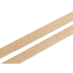 Basthenkel für leichte taschen, dekorationen, 1,2 x 40 cm - Natürlich (10 Stücke)