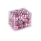 Addobbi natalizi, dimensioni: ø 20 mm - Rosa vintage (1 Scatola)