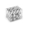 Addobbi natalizi, dimensioni: ø 20 mm - Argento (1 Scatola)