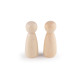 Wooden figure for diy craft 25x67 mm - Natural light (10 Pieces) Wooden figure for diy craft 25x67 mm - Natural light (10 Pieces)