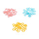 Anello di plastica / aiuto per la maglia, dimensioni: ø 10; 12; 14 mm - Giallo (100 Pezzi) Anello di plastica / aiuto per la maglia, dimensioni: ø 10; 12; 14 mm - Giallo (100 Pezzi)
