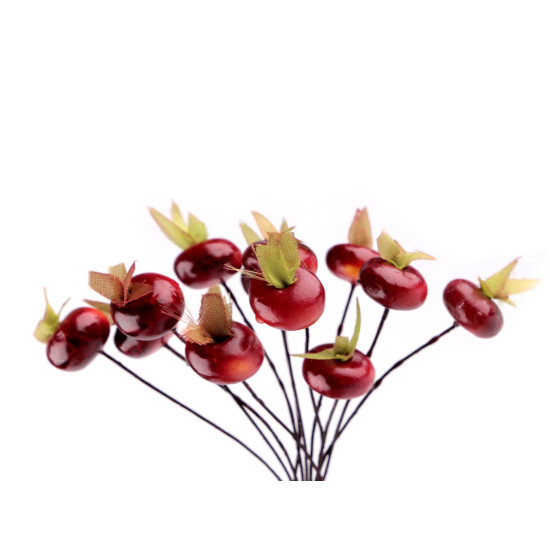 Baies d’églantier artificielles - Rouge foncé (12 Pièces) Baies d’églantier artificielles - Rouge foncé (12 Pièces)