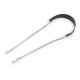 Handbag handle with chain and carabiners, width 4 cm - Black (1 Piece) Handbag handle with chain and carabiners, width 4 cm - Black (1 Piece)
