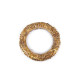 Straw wreath ø25 cm - Ivory (8 Pieces)