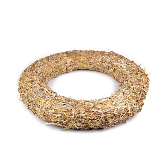 Straw wreath ø60 cm - Ivory (3 Pieces) Straw wreath ø60 cm - Ivory (3 Pieces)