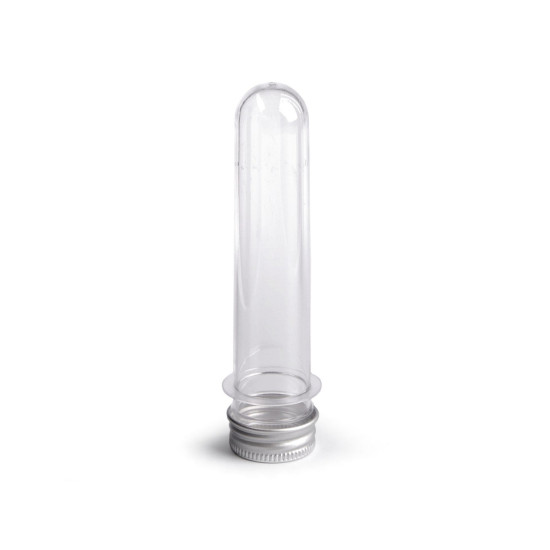 Buteleczka plastikowa zakręcana / probówka - Transparent (12 Sztuki) Buteleczka plastikowa zakręcana / probówka - Transparent (12 Sztuki)