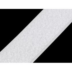 Taśma rzep plusz szerokość 50 mm - White (1 Metr)