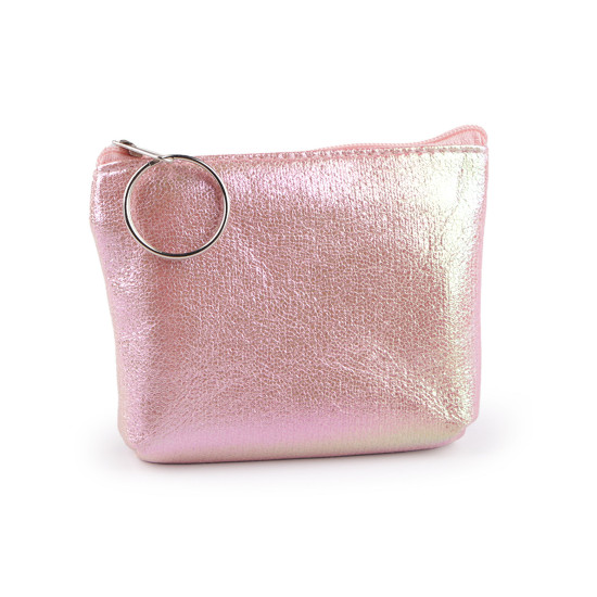 Small wallet / key ring holographic 11x8 cm - Silver (1 Piece) Small wallet / key ring holographic 11x8 cm - Silver (1 Piece)