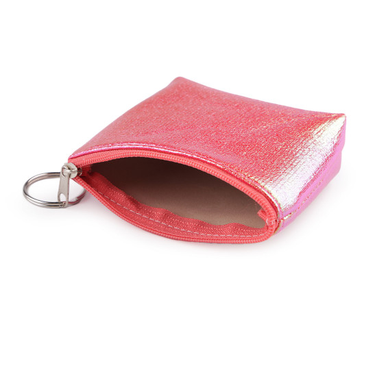 Small wallet / key ring holographic 11x8 cm - Silver (1 Piece) Small wallet / key ring holographic 11x8 cm - Silver (1 Piece)