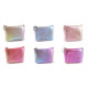 Small wallet / key ring holographic 11x8 cm - Silver (1 Piece) Small wallet / key ring holographic 11x8 cm - Silver (1 Piece)