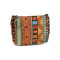 Portmonetka / etui na klucze 10x8 cm etno - Brązowy koniakowy (1 Sztuka)