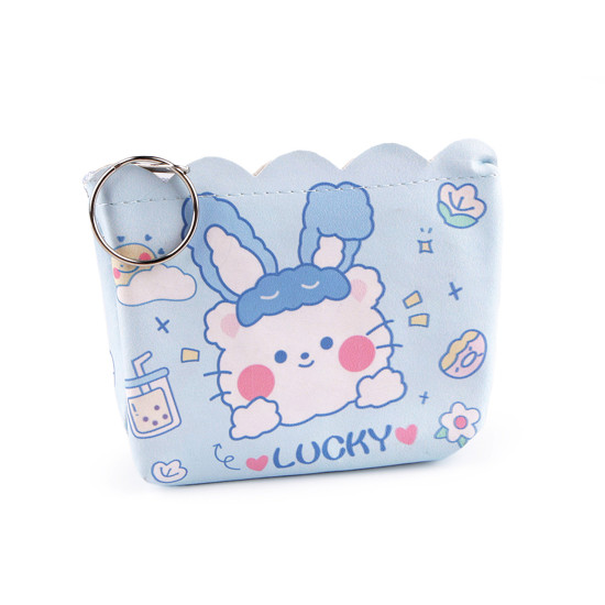Girls' wallet / key ring 8.5x10 cm - Lightest purple (1 Piece) Girls' wallet / key ring 8.5x10 cm - Lightest purple (1 Piece)