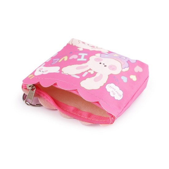 Girls' wallet / key ring 8.5x10 cm - Lightest purple (1 Piece) Girls' wallet / key ring 8.5x10 cm - Lightest purple (1 Piece)