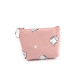 Small wallet / key ring cat, textile 11x8 cm - Powder (1 Piece) Small wallet / key ring cat, textile 11x8 cm - Powder (1 Piece)