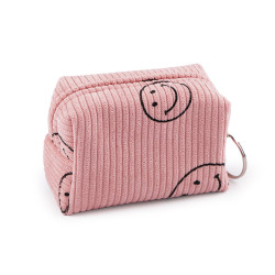 Etui n klucze 9x6 cm uśmiech - Pudrowy (1 Sztuka)