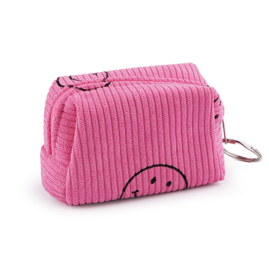 Etui n klucze 9x6 cm uśmiech - Różowy (1 Sztuka) Etui n klucze 9x6 cm uśmiech - Różowy (1 Sztuka)