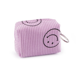 Etui n klucze 9x6 cm uśmiech - Fiolet pastela (1 Sztuka)