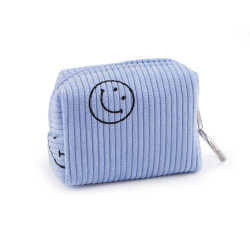 Etui n klucze 9x6 cm uśmiech - Jasnyniebieski (1 Sztuka)