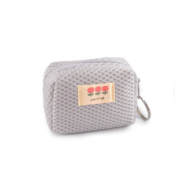 Etui na klucze 8,5x6 cm - Off white (1 Sztuka)