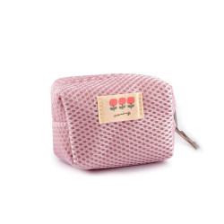 Etui na klucze 8,5x6 cm - Różowy najjaśniejszy (1 Sztuka)