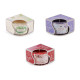 Scented candle in glass 80 g - Red (1 Piece) Scented candle in glass 80 g - Red (1 Piece)