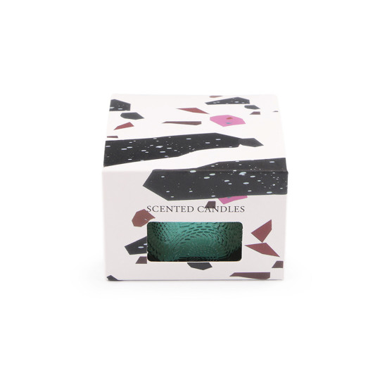 Scented candle in glass 70 g - Sage green, light (1 Piece) Scented candle in glass 70 g - Sage green, light (1 Piece)