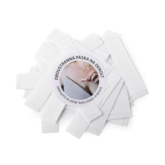 Double-sided tape for body & clothing, width 12mm, 18 mm - Transparent (1 Bag) Double-sided tape for body & clothing, width 12mm, 18 mm - Transparent (1 Bag)