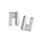 Zapięcie do stroju kąpielowego 30 mm metalowe - Nikiel (10 Pary) Zapięcie do stroju kąpielowego 30 mm metalowe - Nikiel (10 Pary)