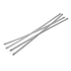 Corset reinforcement, width 9 mm, length 40 cm - Silver (2 Pieces)