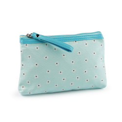 Textile case for cosmetics and small items 14x20 cm - Menthol (1 Piece)