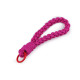 Braided pendant / key chain with carabiner - Multicolor (1 Piece) Braided pendant / key chain with carabiner - Multicolor (1 Piece)