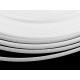 Fiszbina poliestrowa przeszywana szerokość 7 mm metraż - White (40 Metry) Fiszbina poliestrowa przeszywana szerokość 7 mm metraż - White (40 Metry)