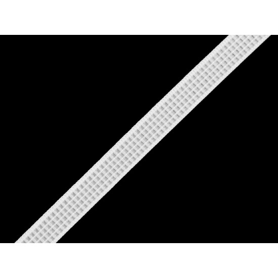 Fiszbina poliestrowa przeszywana szerokość 7 mm metraż - White (40 Metry) Fiszbina poliestrowa przeszywana szerokość 7 mm metraż - White (40 Metry)