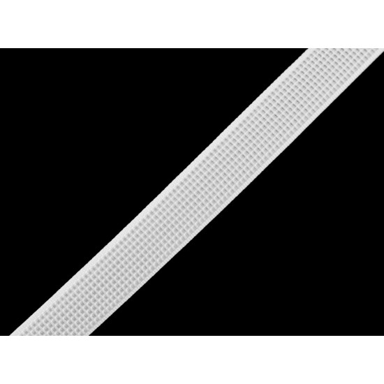 Fiszbina poliestrowa przeszywana szerokość 12 mm metraż - White (80 Metry) Fiszbina poliestrowa przeszywana szerokość 12 mm metraż - White (80 Metry)