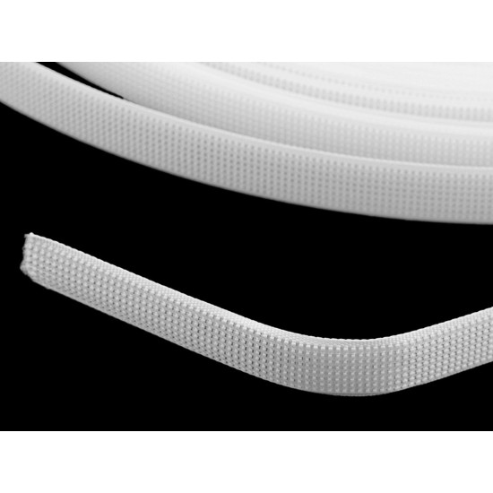 Fiszbina poliestrowa przeszywana szerokość 12 mm metraż - White (80 Metry) Fiszbina poliestrowa przeszywana szerokość 12 mm metraż - White (80 Metry)
