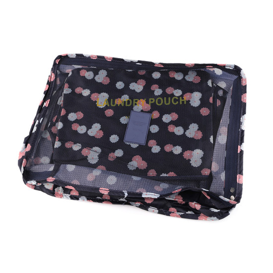 Lot de 6 organiseurs de valises - Bleu fonçé (3 Ensembles) Lot de 6 organiseurs de valises - Bleu fonçé (3 Ensembles)