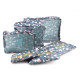 Lot de 6 organiseurs de valises - Bleu fonçé (3 Ensembles) Lot de 6 organiseurs de valises - Bleu fonçé (3 Ensembles)