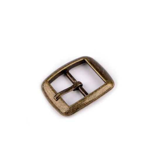 Metallschnalle/gürtelschnalle, durchzug 20 mm - Nickel schwarz (1 Stück) Metallschnalle/gürtelschnalle, durchzug 20 mm - Nickel schwarz (1 Stück)