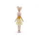 Hand made hare decoration - Ecru light (1 Piece)