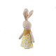 Hand made hare decoration - Ecru light (1 Piece)