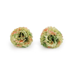 Kwiat sztuczny ø3 cm - Zieleń pastel (10 Sztuki)