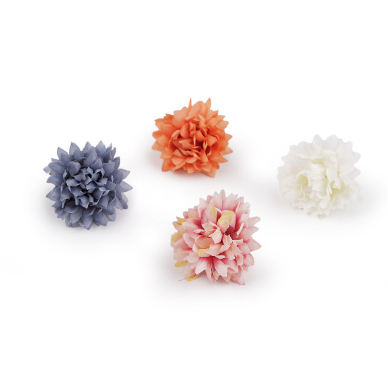 Artificial flower ø4 cm - Darksalmon (8 Pieces)