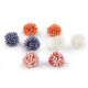 Artificial flower ø4 cm - Darksalmon (8 Pieces)